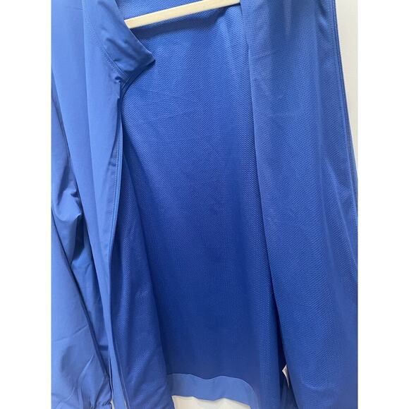 Nike AF Full Zip Windbreaker Jacket Mens XL Blue RN 56323 CA 05553 - Picture 6 of 11